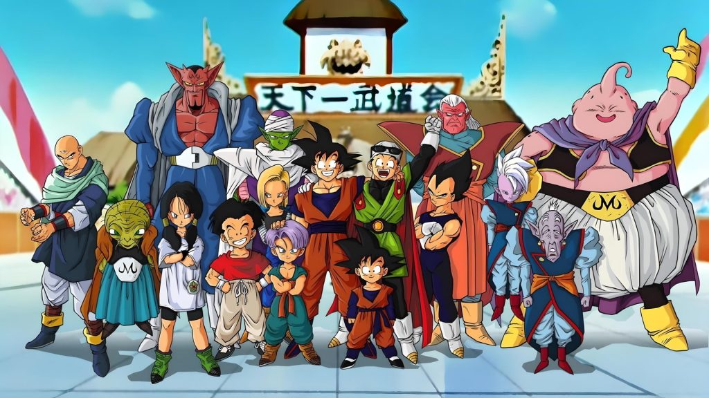 dragon ball z main characters
